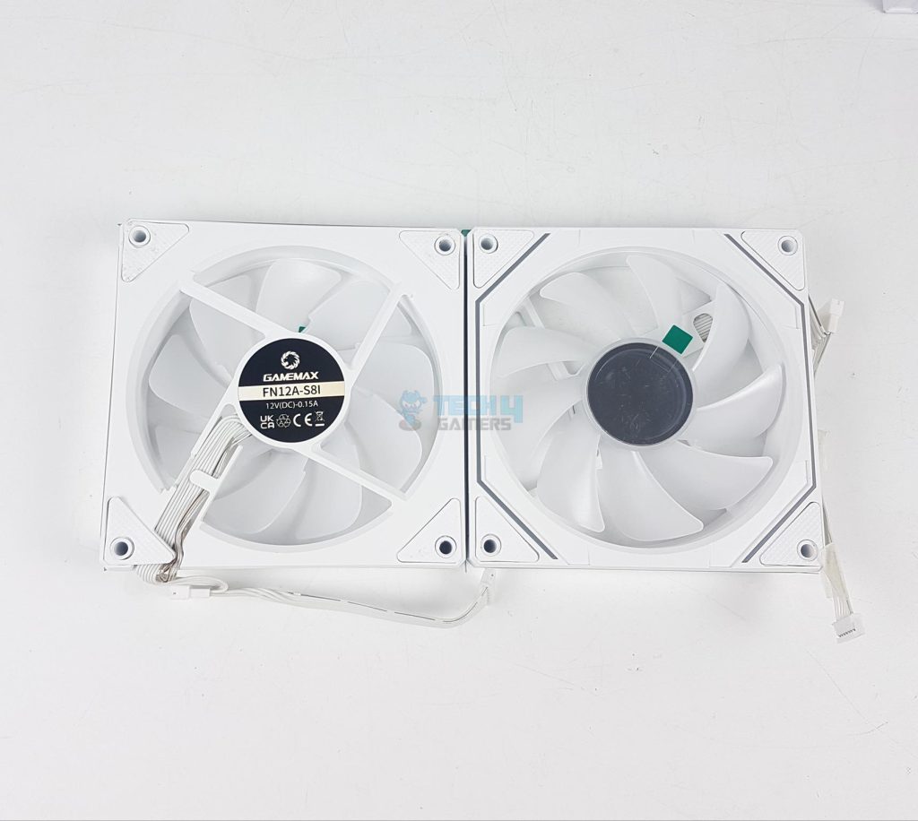 Gamemax - Iceburg 360 digital White - Fans 1