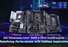 MSI B860/H810 Intel Motherboards