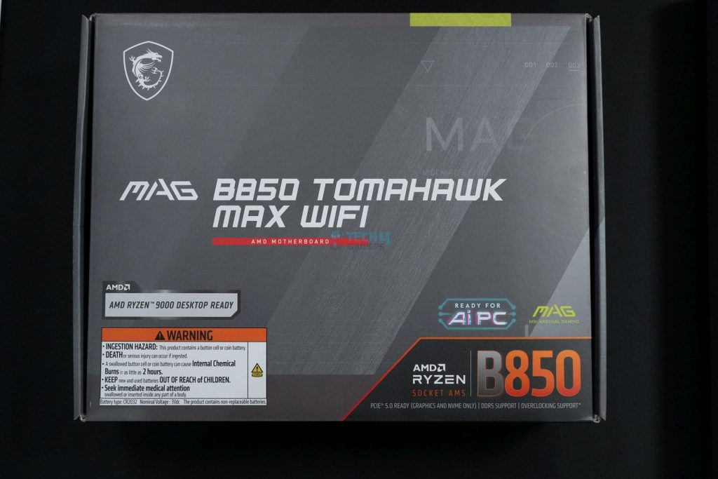 MSI MAG B850 Tomahawk Max WiFi - Box Front