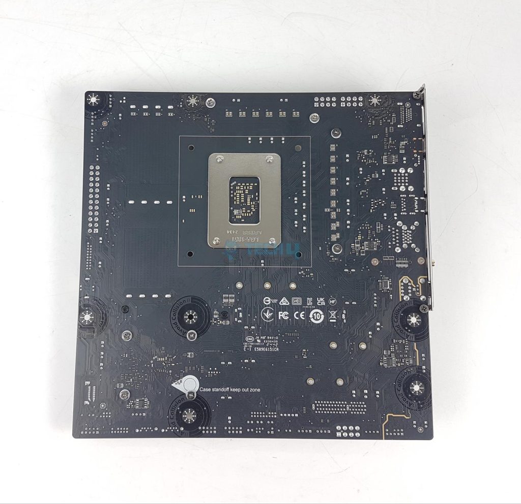 MSI MAG B860 Mortar WiFi - Motherboard Backside