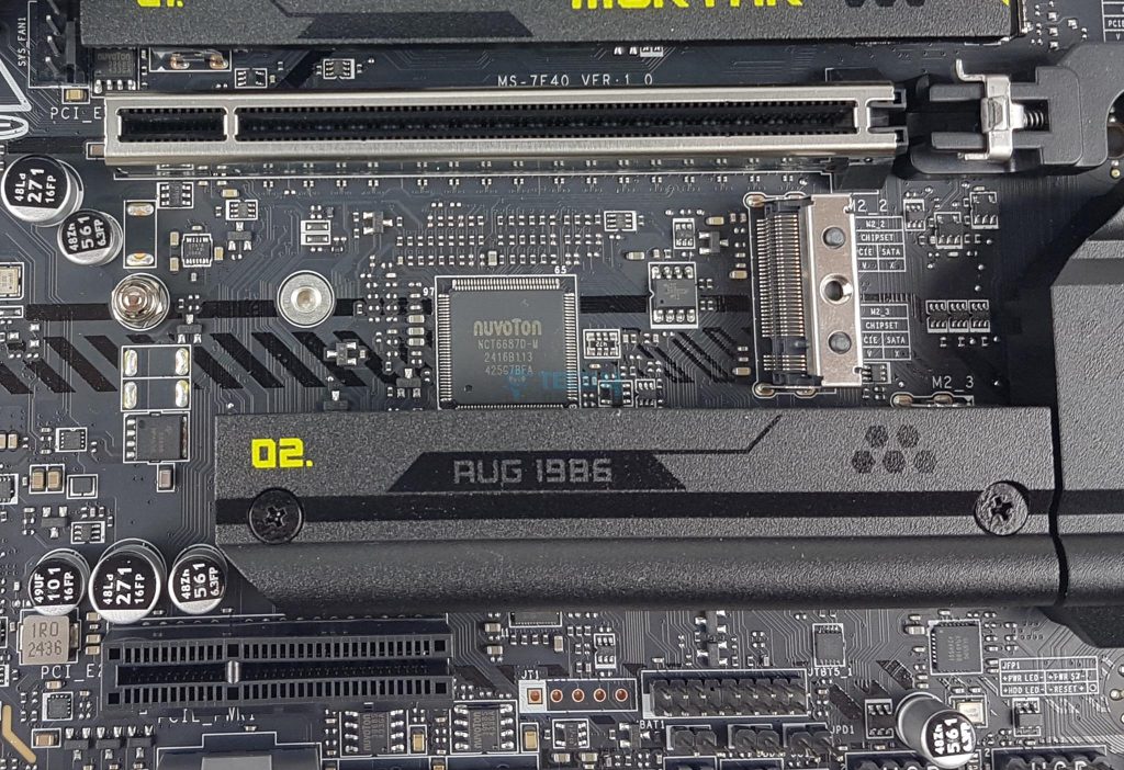 MSI MAG B860 Mortar WiFi — MSI MAG B860 Mortar WiFi Motherboard PCIe Slots 1024x70