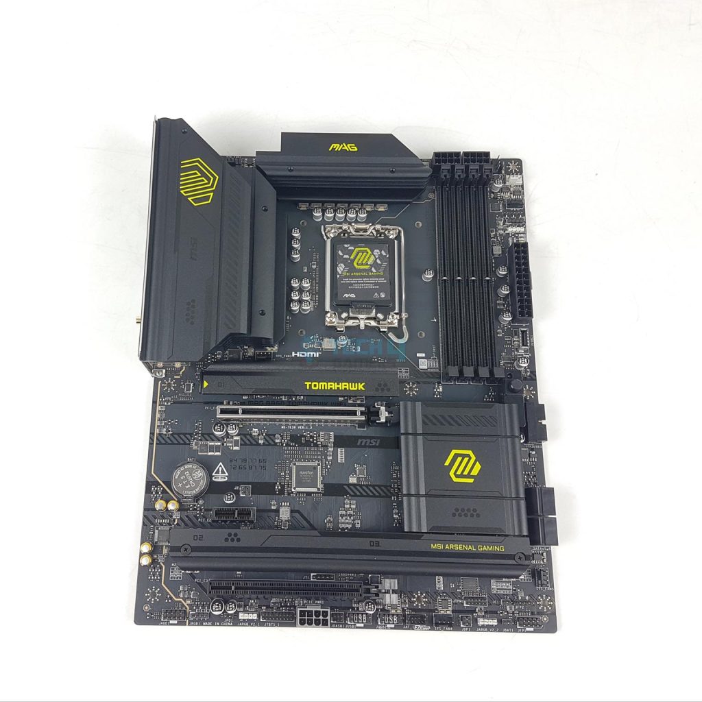 MSI MAG B860 Tomahawk WiFi — Front View 1024x102