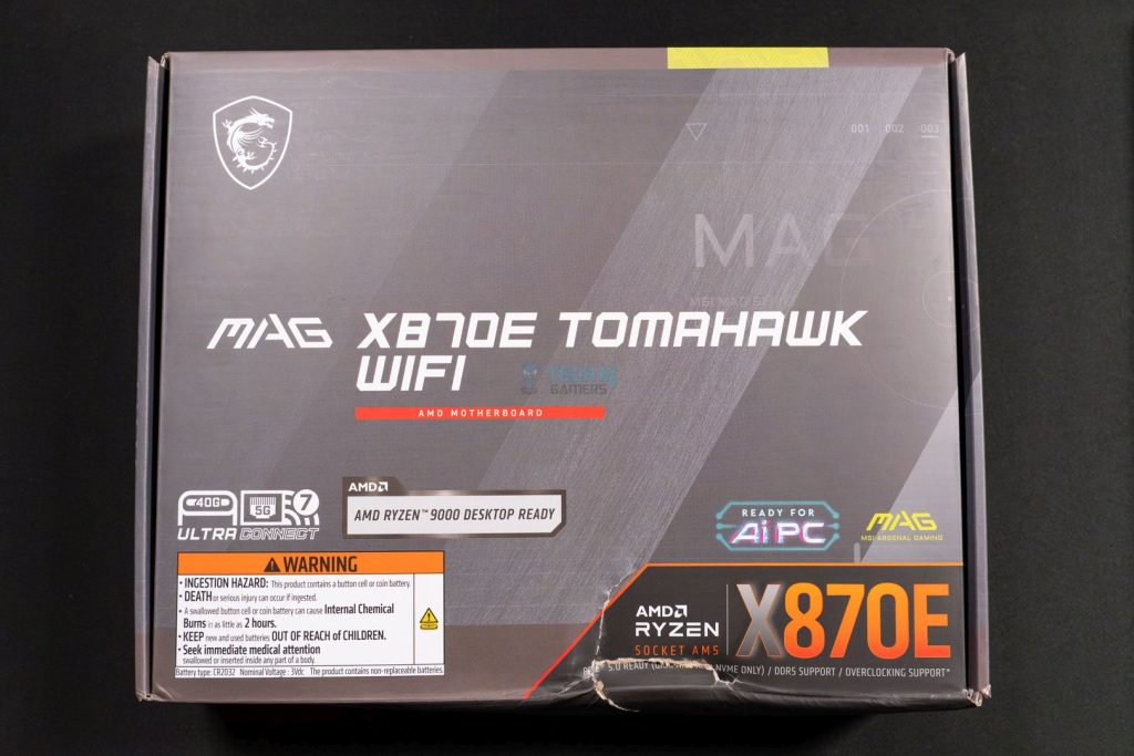 MSI MAG X870E Tomahawk WiFi - Box Front