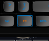  I simply selected the Fn key in the software, assigned it as 