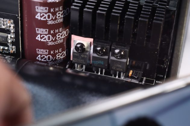 Seasonic TX-1600 Noctua Edition Titanium - Interleaved PFC MOSFETs & Boost Diode