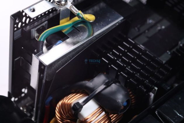 Seasonic TX-1600 Noctua Edition Titanium - Mains AC Input Section With Proper Shielding