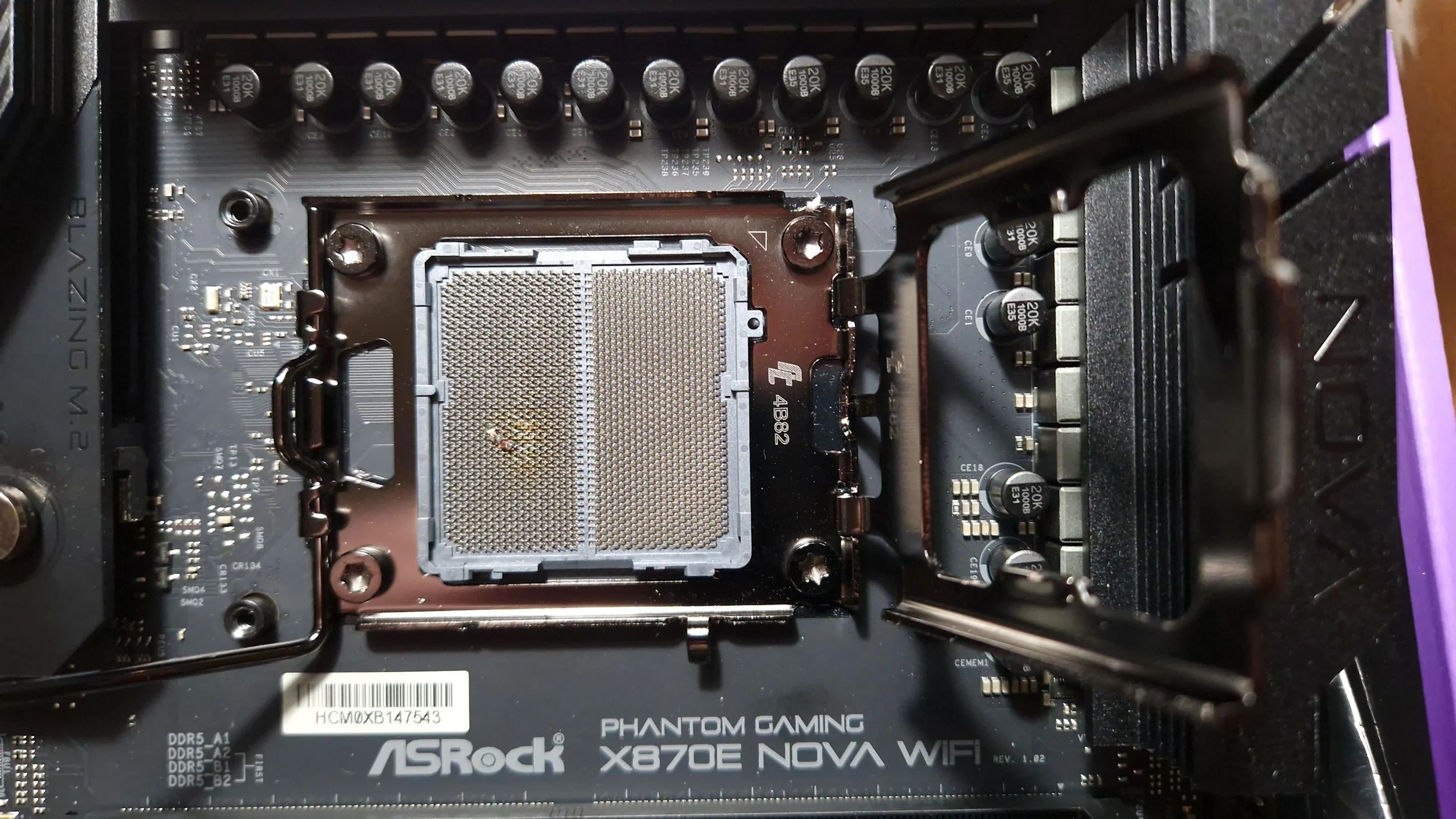 AMD 9800X3d Burned