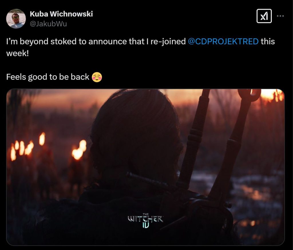 Kuba Wichnowski Joins CDPR After Working on Star Wars Outlaws