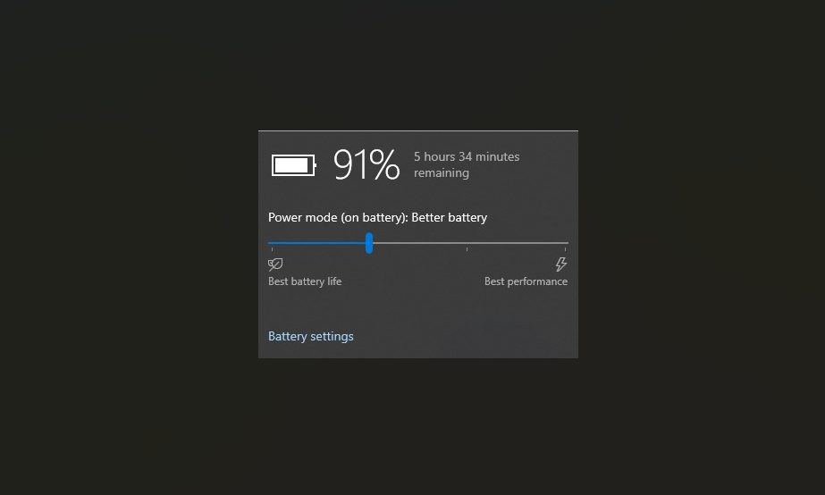 Increase battery life