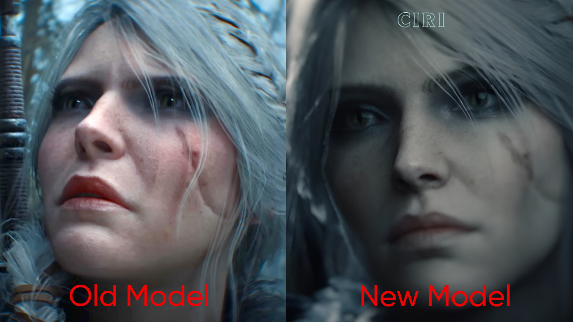 Ciri Witcher 4 new model