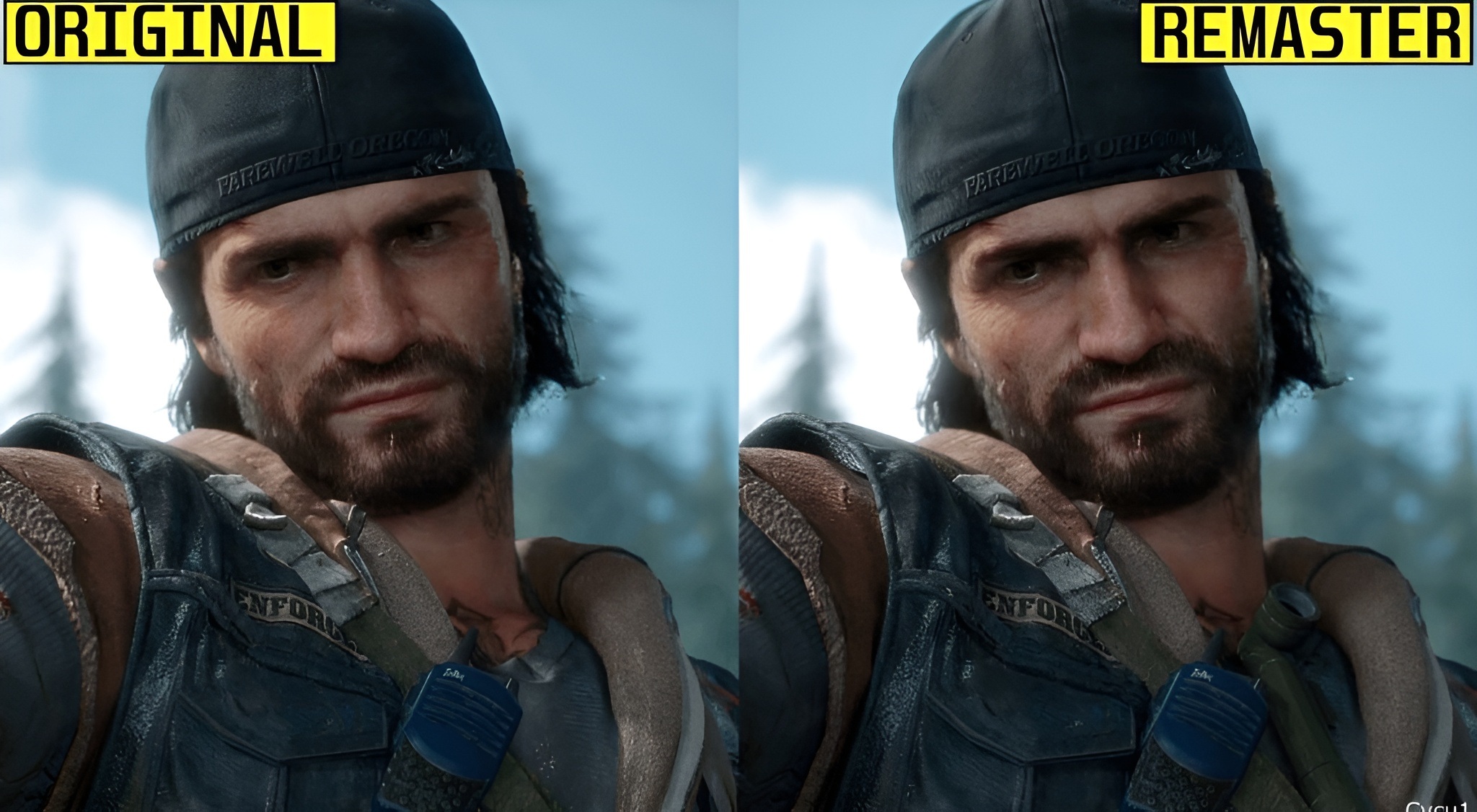 days gone remaster comparison