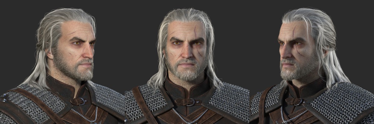 geralt facial model initial