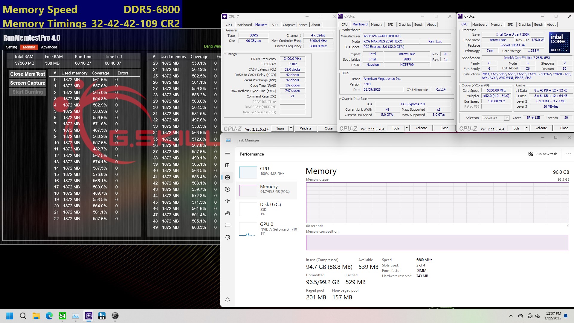 G.Skill DDR5-6800 CL32