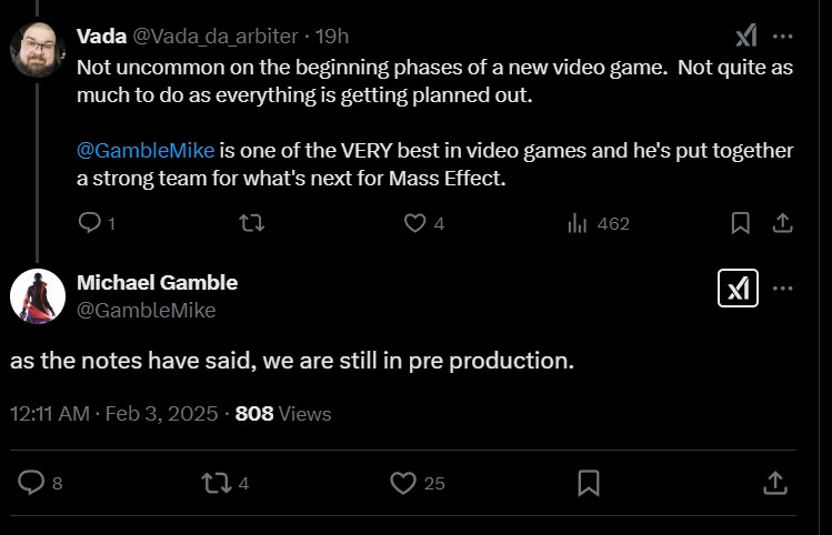 Mass Effect 5 Still In Development