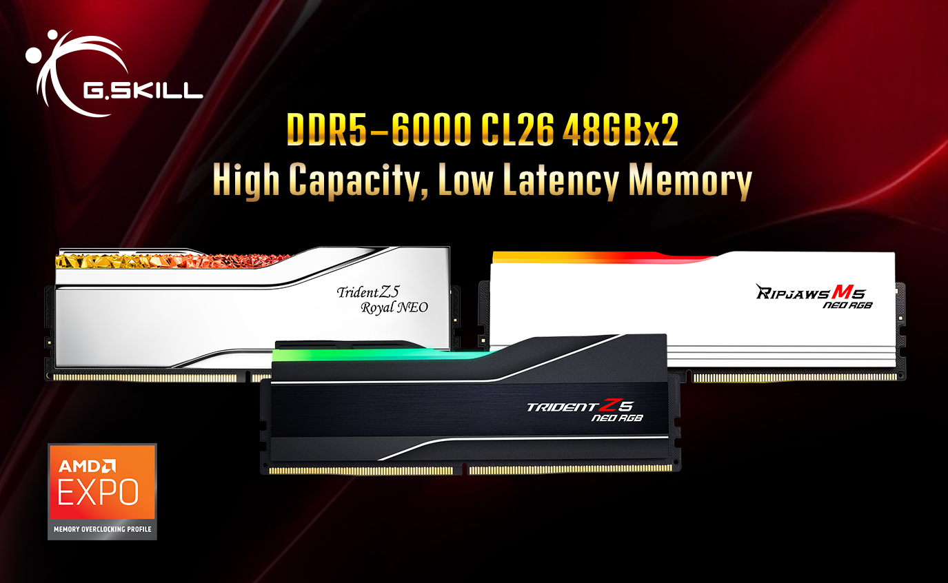 Gskill DDR5 C26 Modules