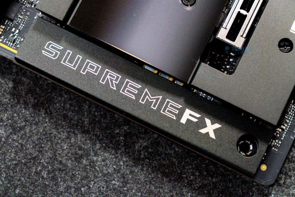 ASUS ROG Crosshair X870E Hero - SupremeFX audio