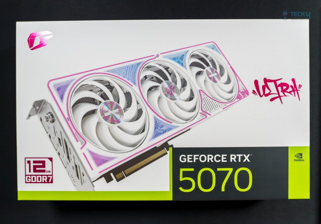 Colorful iGame GeForce RTX 5070 Ultra Front Box