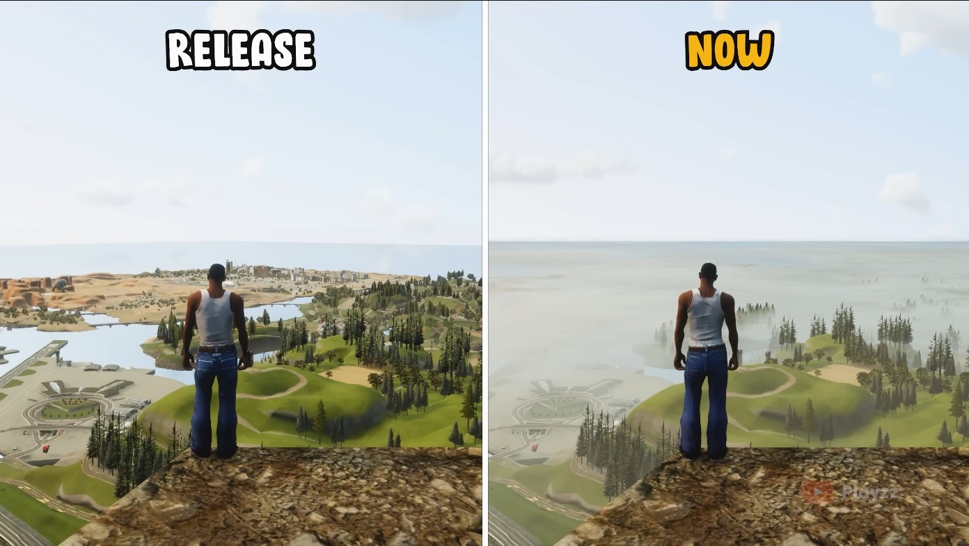 GTA Trilogy New Update Fog