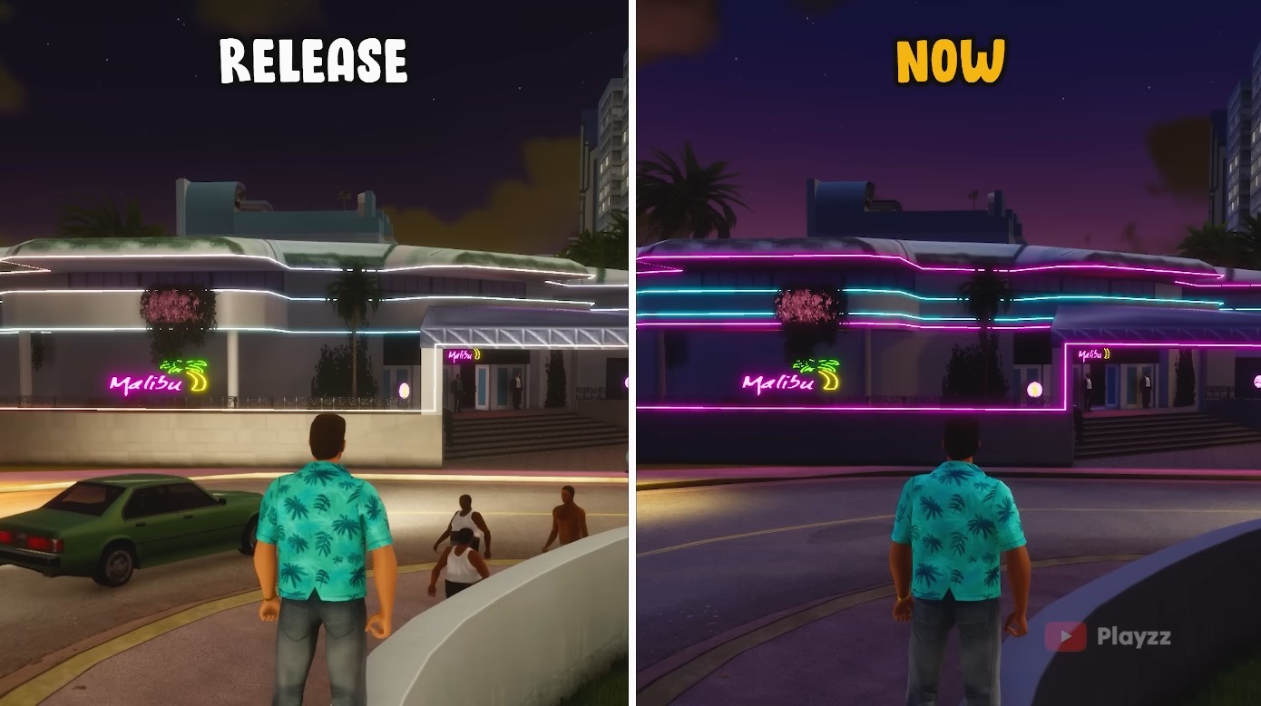 GTA Trilogy v1.112 Patch Neon Lights