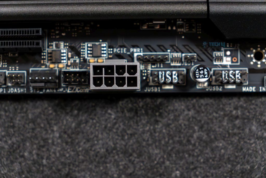 MSI MAG B850M Mortar WiFi - supplemental PCIe connector