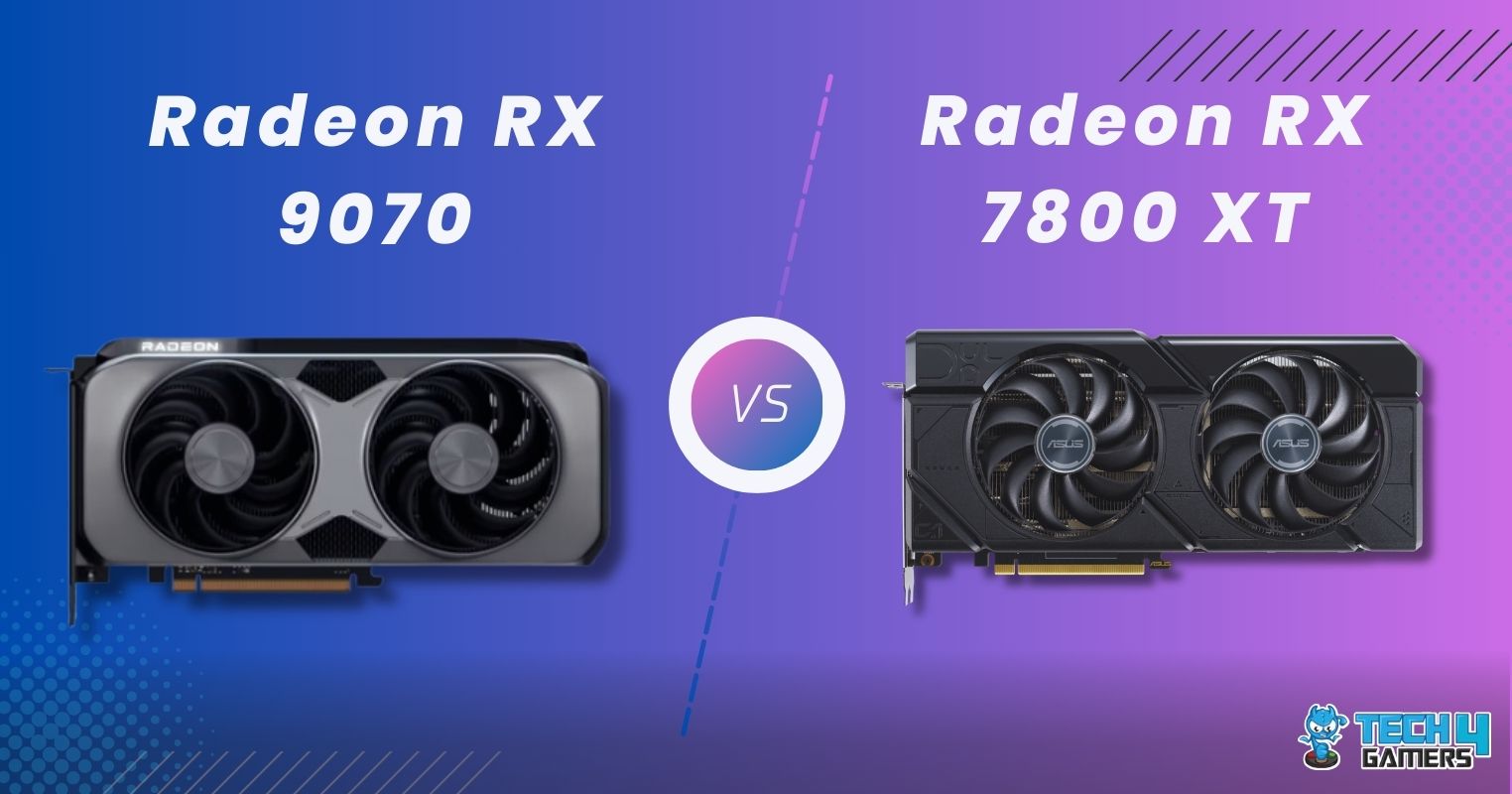 AMD Radeon RX 9070 Vs AMD Radeon RX 7800 XT