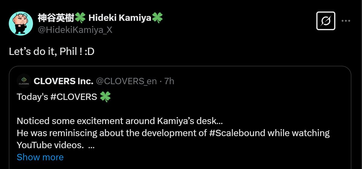 Scalebound Revival via Hideki Kamiya