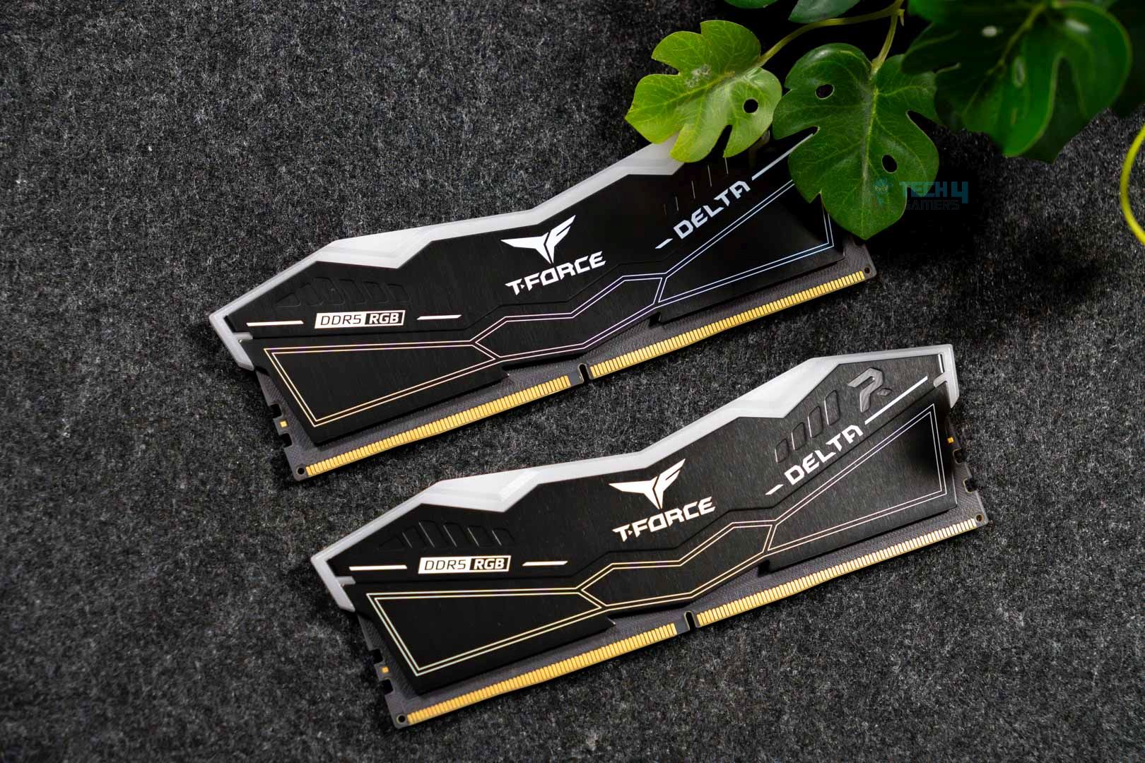 TEAMGROUP T-Force Delta RGB DDR5 32GB (2x16GB) 8000MHz CL38 - Beauty Shot