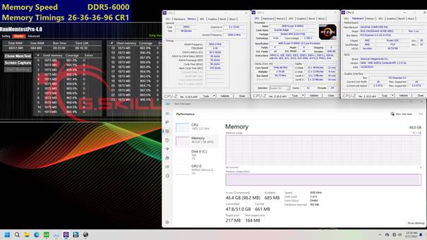 Gskill DDR5 CL26 Modules