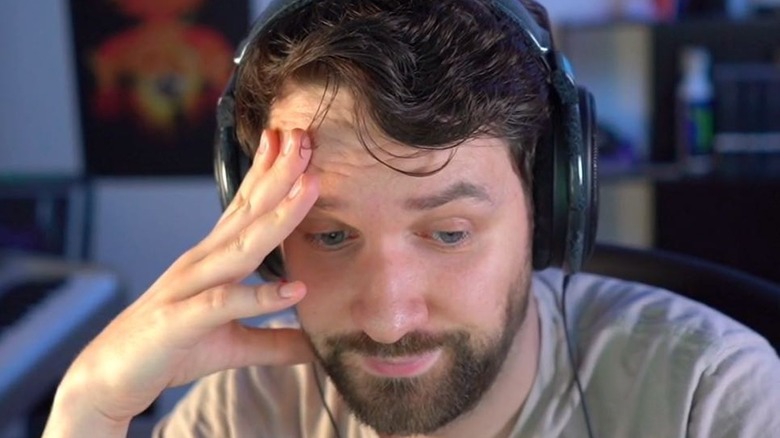 Streamer Being Sad