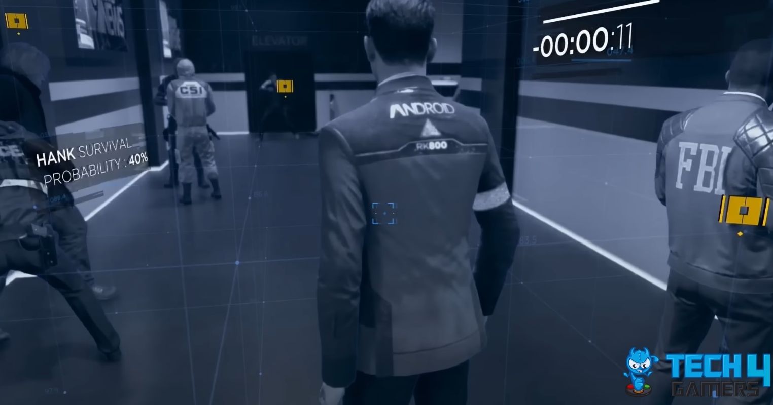 A Quick Time Event(QTE) Gameplay Sequence