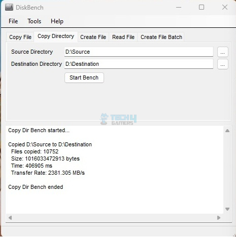 Disk Bench Heavy Load