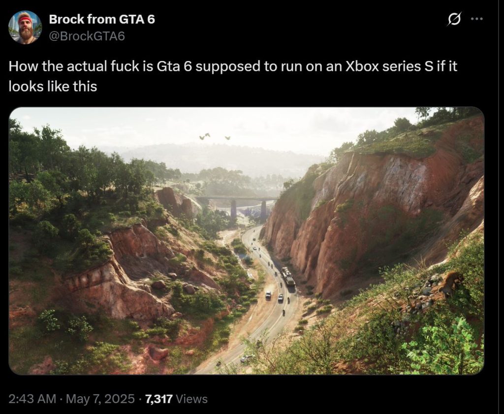 Fans Doubtful Xbox Series S Will Handle GTA 6 Following Latest Look GTA 6 Xbox Series S 1 1024x841 