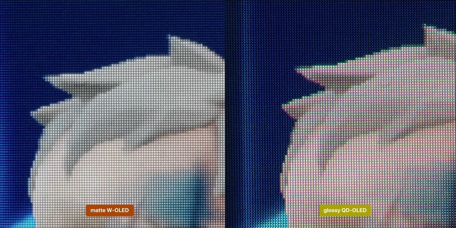 Matte Vs Glossy Up Close