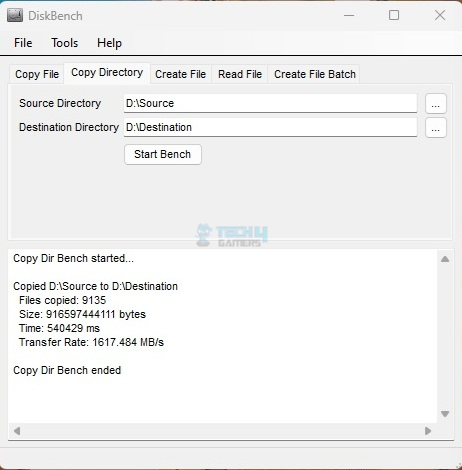 Disk Bench Heavy Load