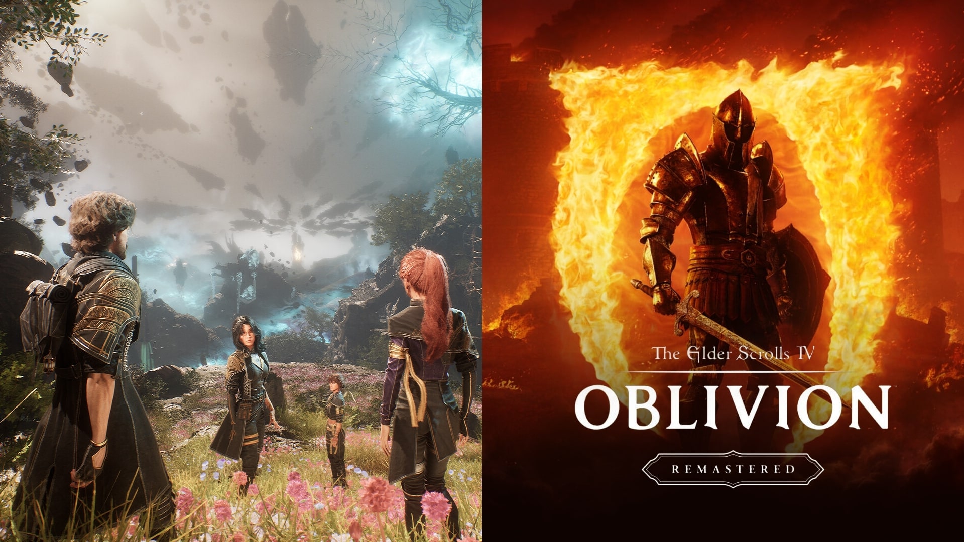 clair obscur expedition 33 oblivion remastered collage