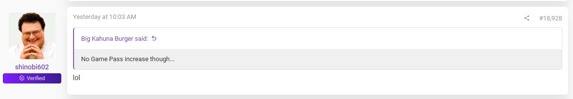 game pass increase price