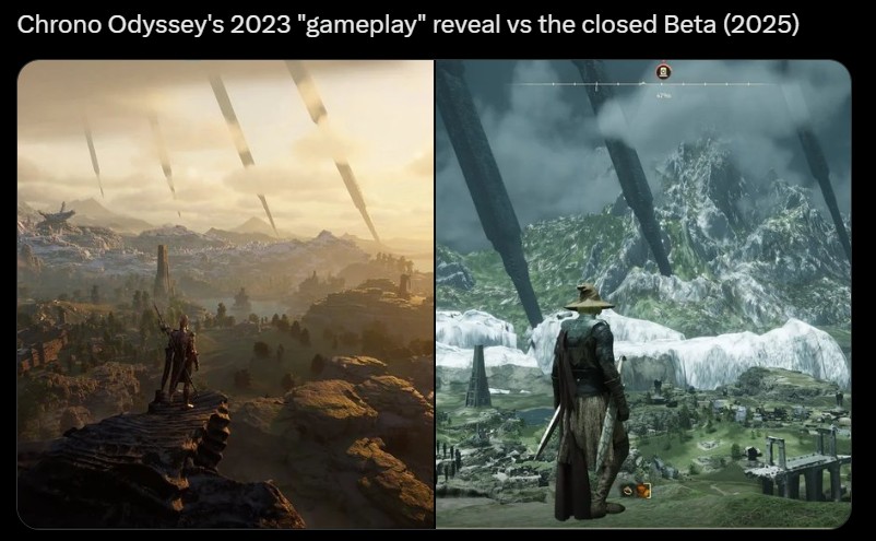 Chrono Odyssey Comparison