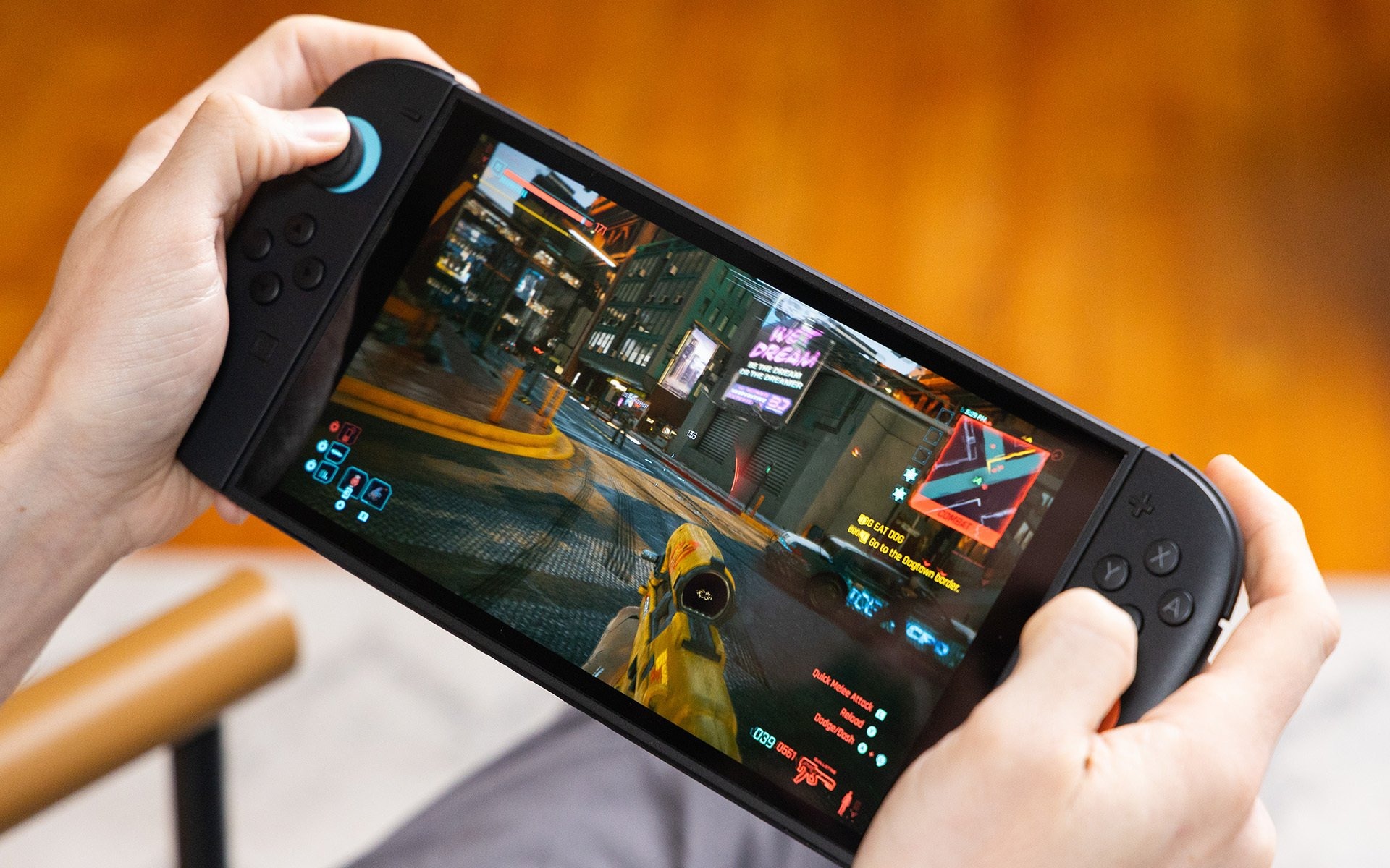 Cyberpunk 2077 On Handheld