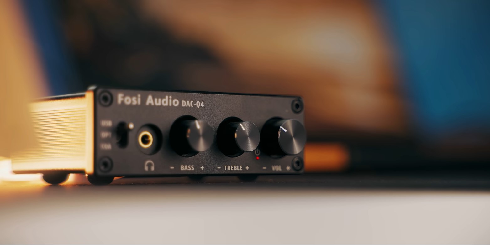 DAC & AMP With Knobs