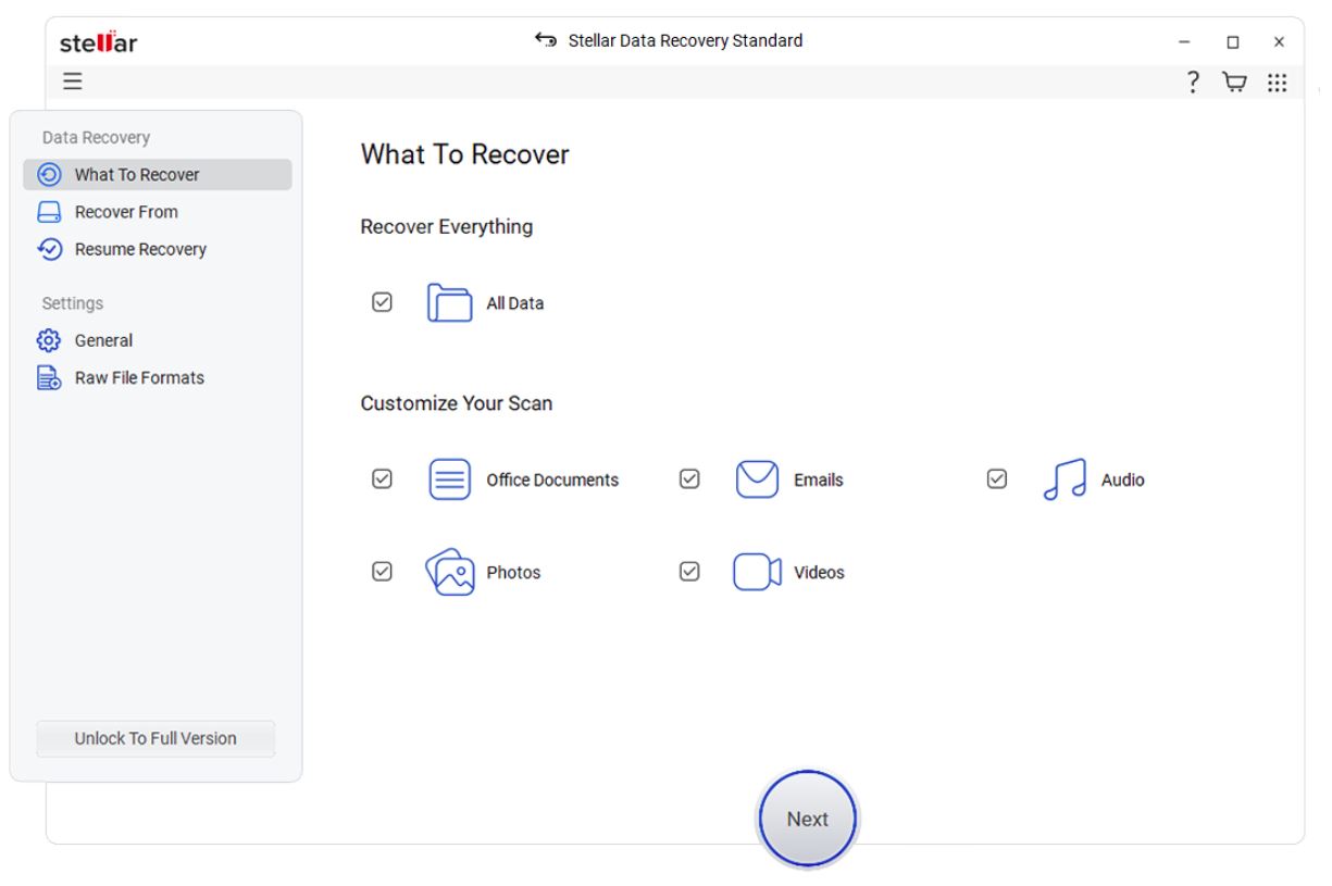 Data Recovery