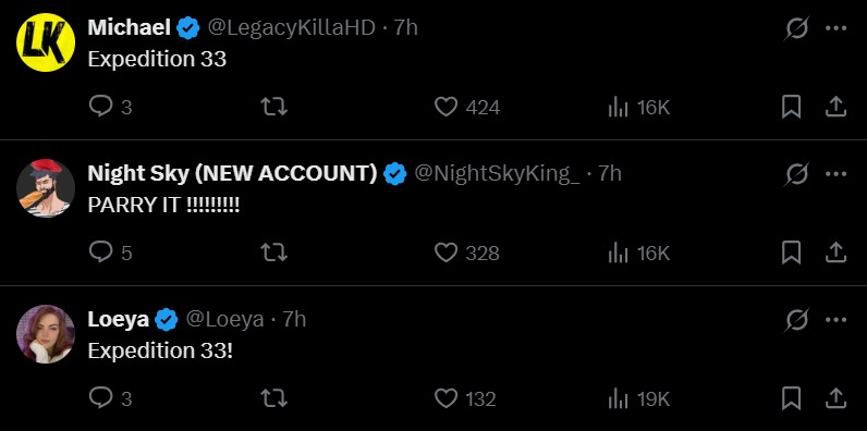 E33 GOTY Comments