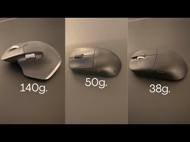 Light Vs Heavy Mouse