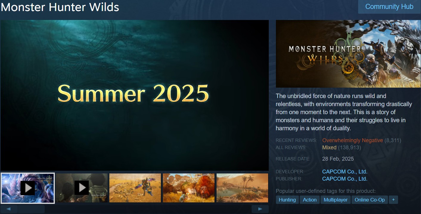 Monster Hunter Wilds Reviews