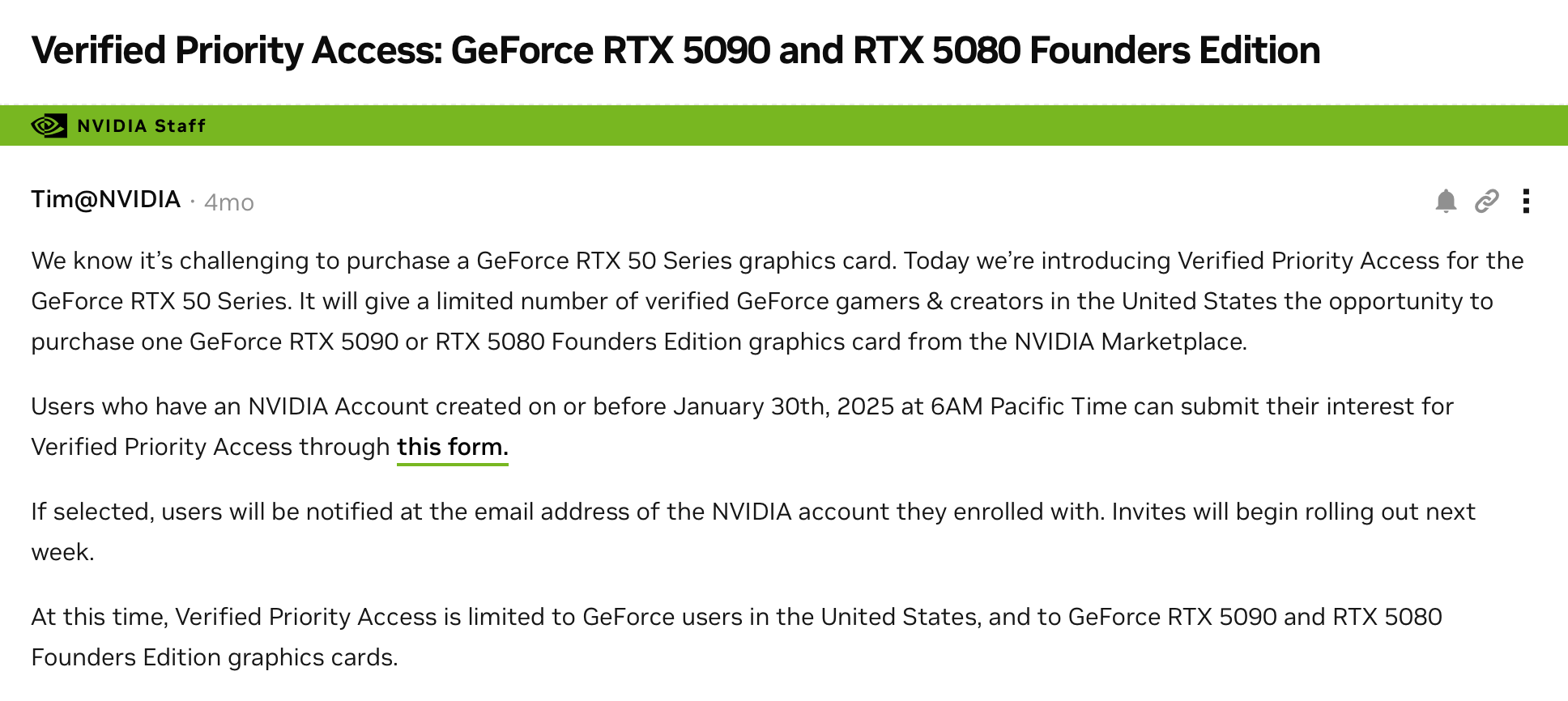 As expected, the Priority Access Program is pretty much non-existent at the time of writing, and anyways, it's only limited to U.S. citizens. I guess the rest of the world shouldn't be gaming. (Image Credits - Tech4Gamers)