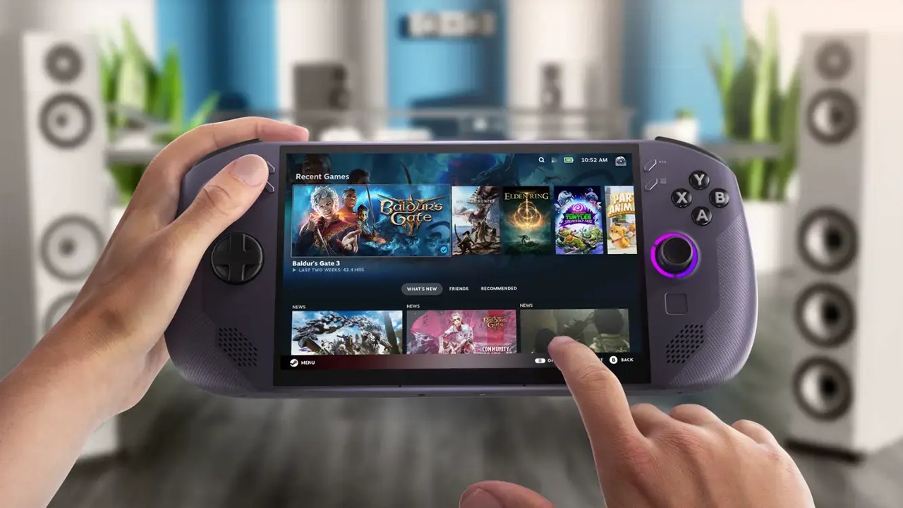 SteamOS Handheld UI And Snappy