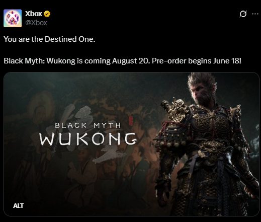 black myth wukong 