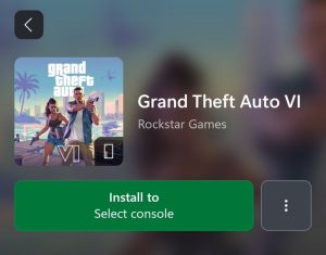 GTA 6 Confirmed For Xbox Series S As The Game Shows Available To Gta 6 Wishlisht Xbox Series X S 300x235 