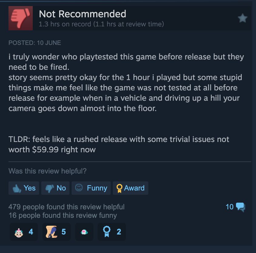 mindseye steam reviews