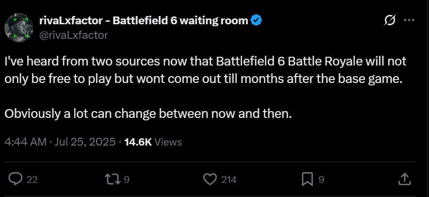 Battlefield 6 Battle Royale Mode