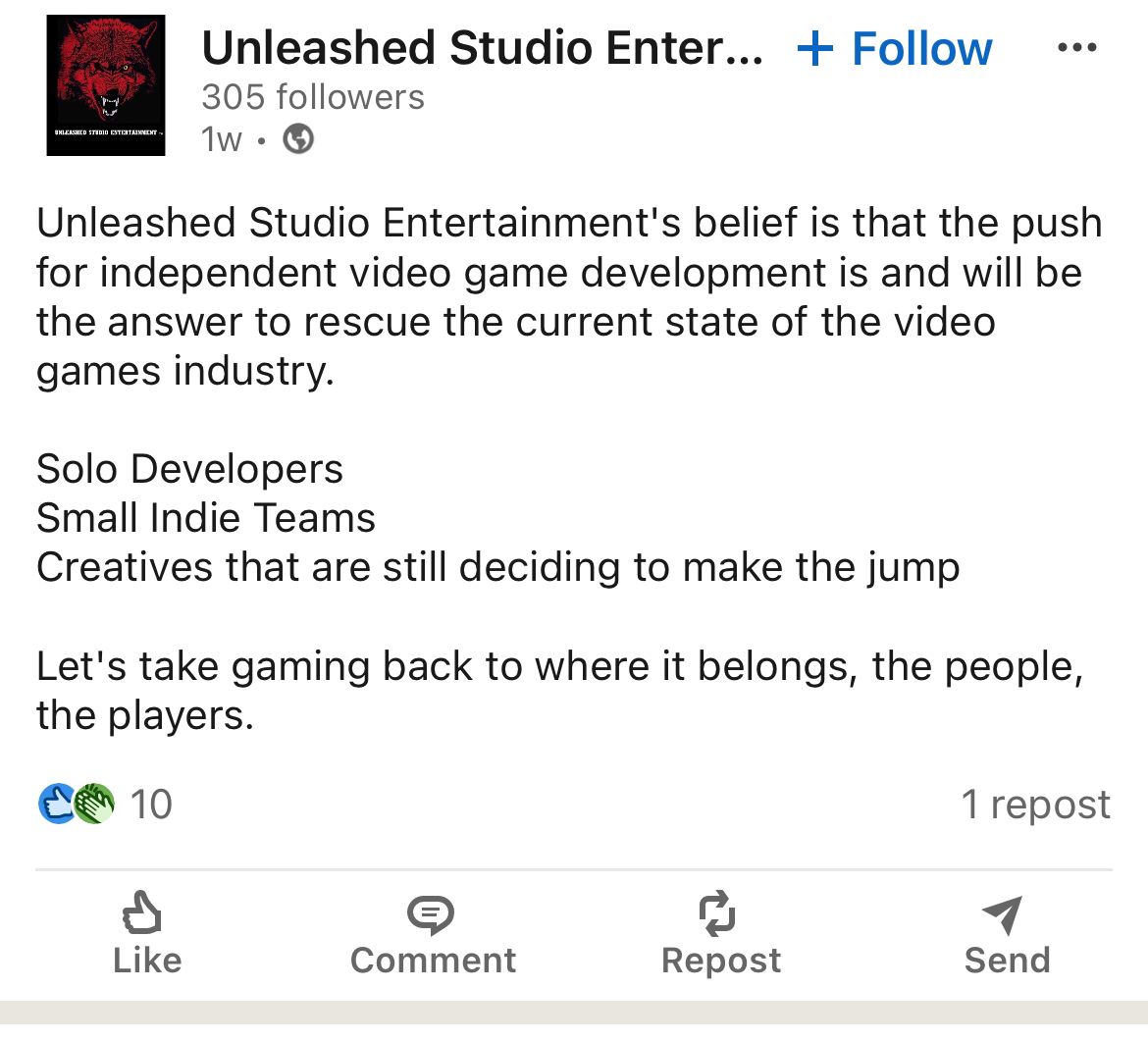 Indie Game Development To Save The Industry